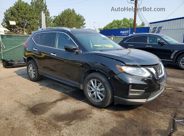 KNMAT2MV2HP595160 2017 NISSAN ROGUE Black Przód prawy