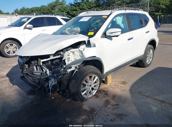 KNMAT2MV2JP515118 2018 NISSAN ROGUE White Առջևի ձախ երեք քառորդ տեսարան
