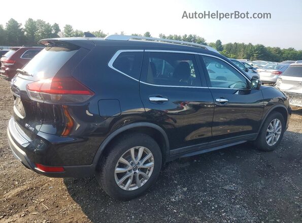 KNMAT2MV2JP522828 2018 NISSAN ROGUE Black უკანა მარჯვენა