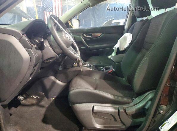 KNMAT2MV2JP575223 2018 NISSAN ROGUE Black Vista interior delantera