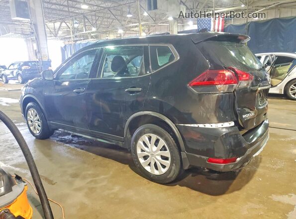 KNMAT2MV2JP575223 2018 NISSAN ROGUE Black Trasero izquierdo