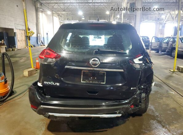 KNMAT2MV2JP575223 2018 NISSAN ROGUE Black Vista trasera