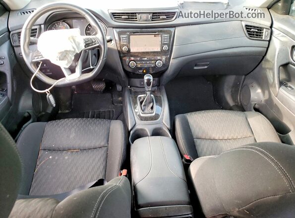 KNMAT2MV2JP591518 2018 NISSAN ROGUE Black Вид панелі приладів