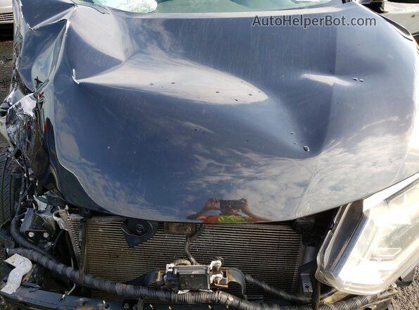 KNMAT2MV2JP591518 2018 NISSAN ROGUE Black Вид підкапотного простору