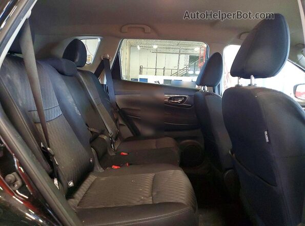 KNMAT2MV2JP603473 2018 NISSAN ROGUE Black Rear interior view