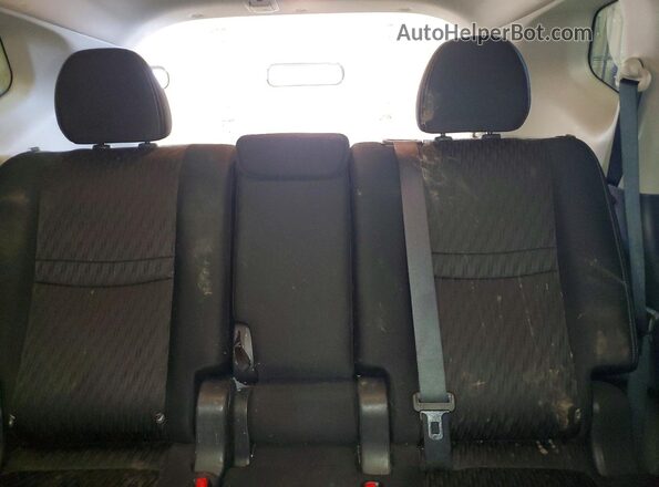 KNMAT2MV2JP603473 2018 NISSAN ROGUE Black Rear seats view