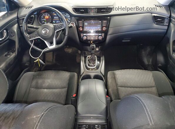 KNMAT2MV2JP603473 2018 NISSAN ROGUE Black Dashboard view