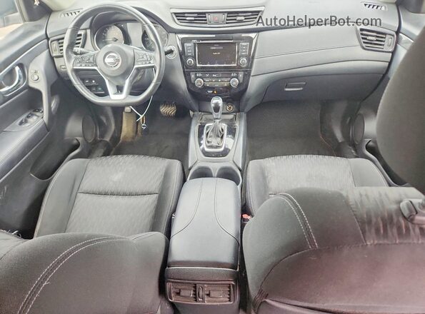 KNMAT2MV2KP508171 2019 NISSAN ROGUE Silver Widok deski rozdzielczej