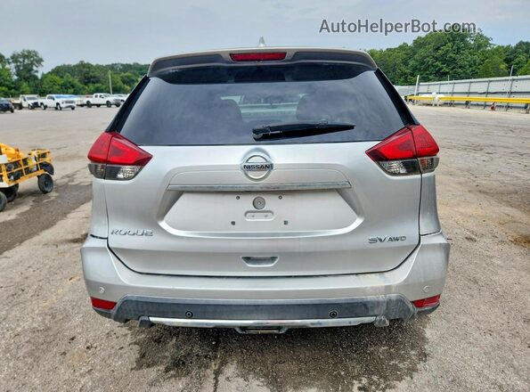 KNMAT2MV2KP508171 2019 NISSAN ROGUE Silver Widok z tyłu