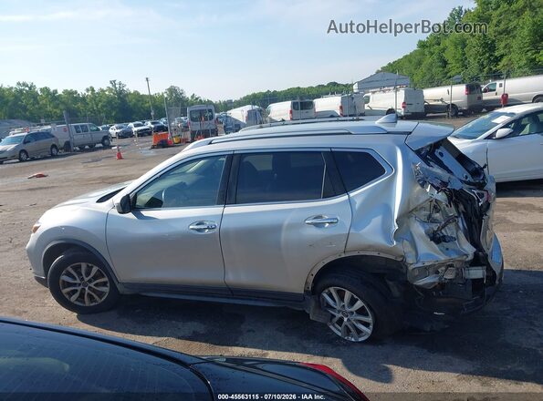 KNMAT2MV2KP510888 2019 NISSAN ROGUE Серебряный Вид задней части салона