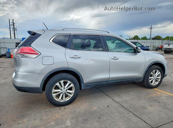 KNMAT2MV3GP608240 2016 NISSAN ROGUE Silver უკანა მარჯვენა