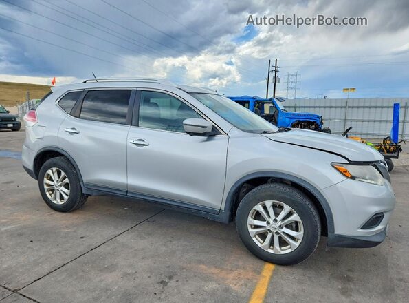 KNMAT2MV3GP608240 2016 NISSAN ROGUE Silver წინა მარჯვენა