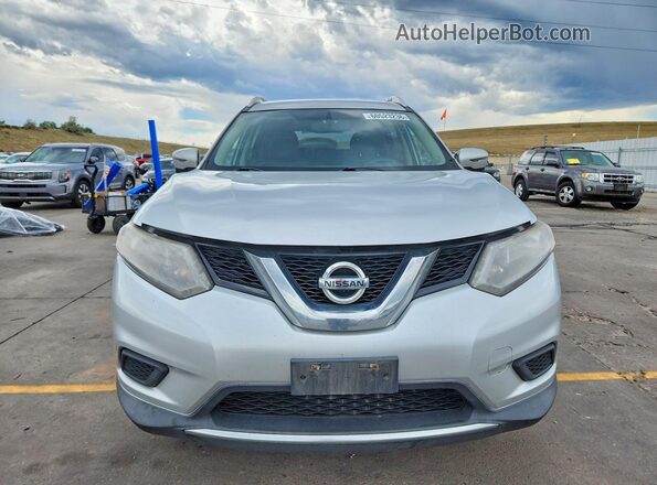 KNMAT2MV3GP608240 2016 NISSAN ROGUE Silver წინა ხედი
