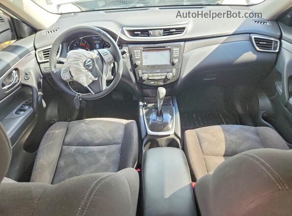 KNMAT2MV3GP631808 2016 NISSAN ROGUE White Առջևի վահանակի տեսք