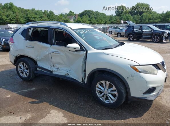 KNMAT2MV3GP637575 2016 NISSAN ROGUE White Դիմացի տեսք