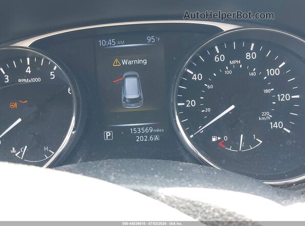 KNMAT2MV3GP645479 2016 NISSAN ROGUE Silver Հետևի նստատեղերի տեսք