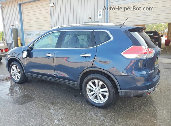 KNMAT2MV3GP653422 2016 NISSAN ROGUE Blue Tył lewy