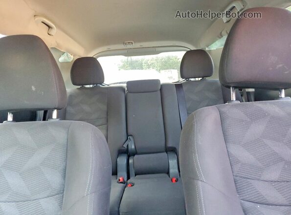 KNMAT2MV3GP653422 2016 NISSAN ROGUE Blue Widok tylnych siedzeń