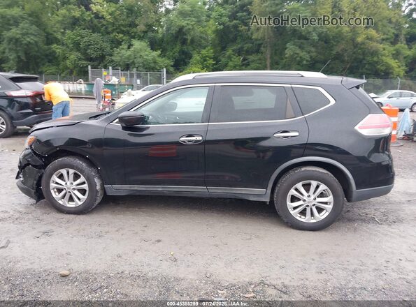 KNMAT2MV3GP657549 2016 NISSAN ROGUE Black 360 interior view