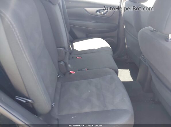 KNMAT2MV3GP674125 2016 NISSAN ROGUE Black Widok naklejki z numerem VIN