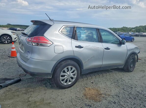 KNMAT2MV3GP681530 2016 NISSAN ROGUE Silver Trasero derecho