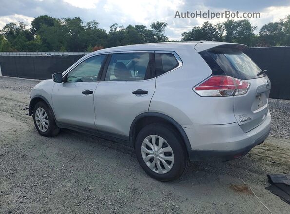 KNMAT2MV3GP681530 2016 NISSAN ROGUE Silver Trasero izquierdo