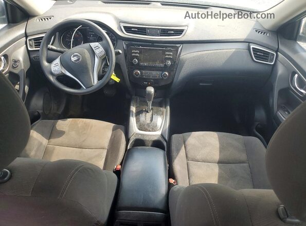 KNMAT2MV3GP681530 2016 NISSAN ROGUE Silver Vista del salpicadero