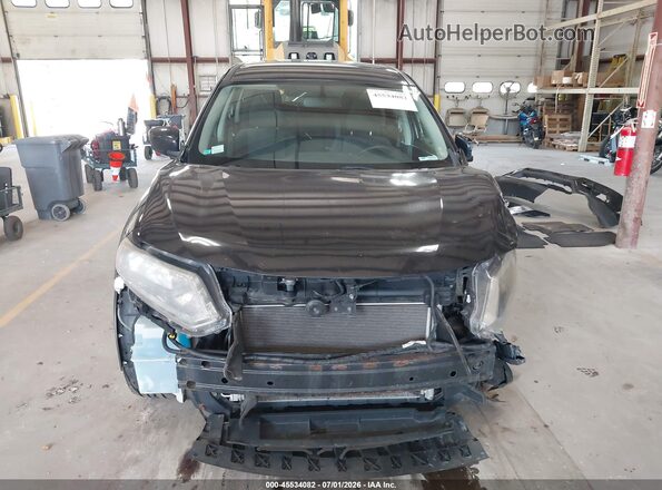 KNMAT2MV3GP683987 2016 NISSAN ROGUE Black Սալոնի հետևի տեսք