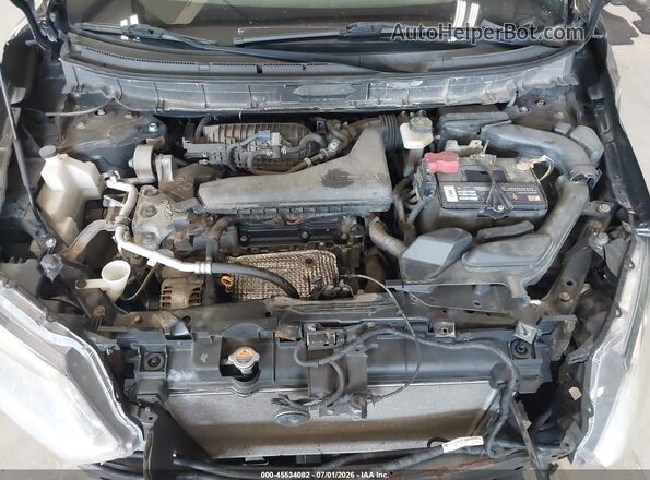 KNMAT2MV3GP683987 2016 NISSAN ROGUE Black Հետևի տեսք