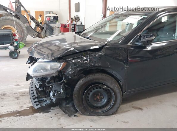 KNMAT2MV3GP683987 2016 NISSAN ROGUE Black Դիմացի տեսք
