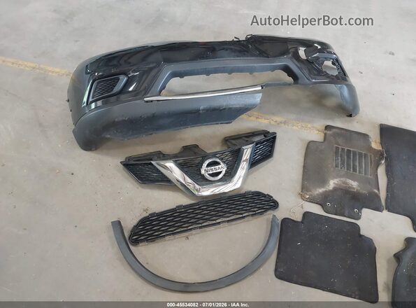 KNMAT2MV3GP683987 2016 NISSAN ROGUE Black Սարքավորումների վահանակի տեսք