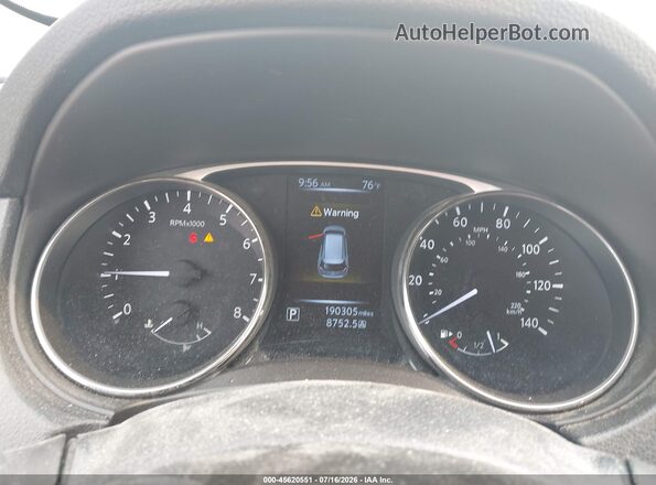 KNMAT2MV3GP688574 2016 NISSAN ROGUE Silver Вид задніх сидінь
