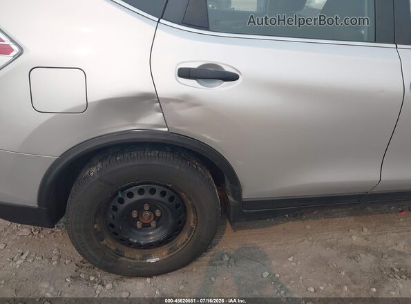 KNMAT2MV3GP688574 2016 NISSAN ROGUE Silver Вид спереду