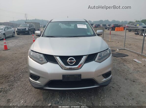 KNMAT2MV3GP688574 2016 NISSAN ROGUE Silver Вид щитка приладів