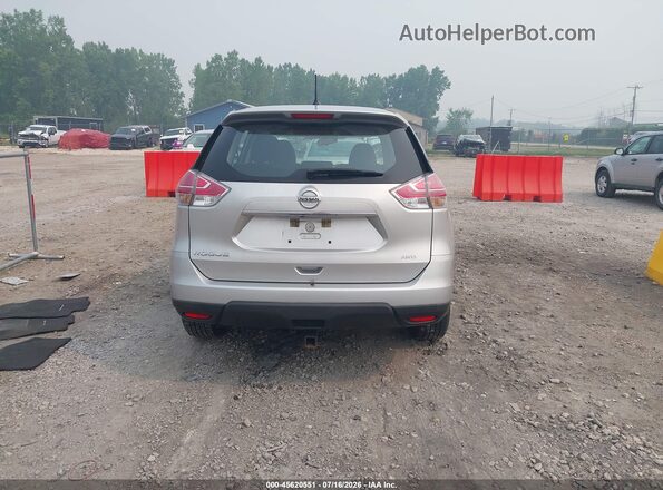 KNMAT2MV3GP688574 2016 NISSAN ROGUE Silver 