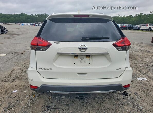 KNMAT2MV3HP521651 2017 NISSAN ROGUE White Вид ззаду