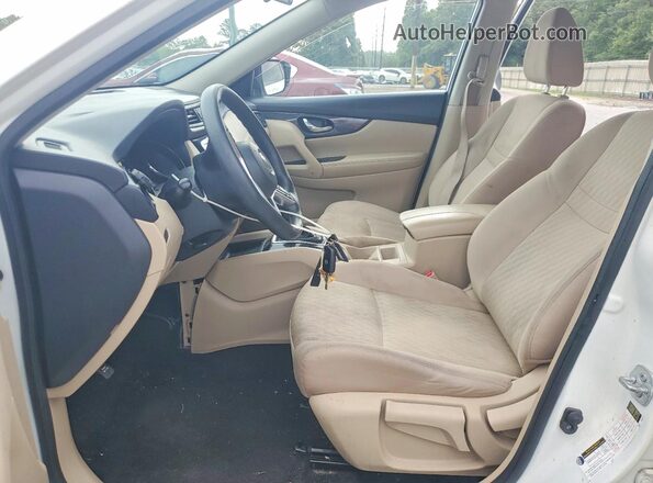 KNMAT2MV3HP521651 2017 NISSAN ROGUE White Вид салону спереду