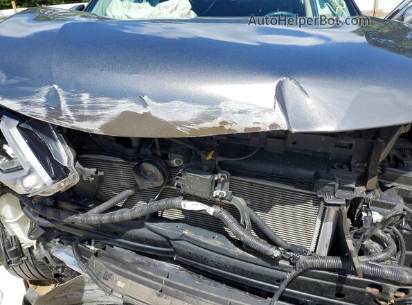 KNMAT2MV3HP582031 2017 NISSAN ROGUE Gray Engine compartment view