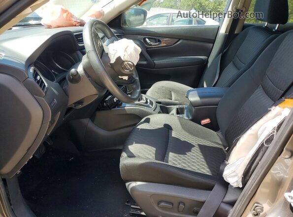 KNMAT2MV3HP582031 2017 NISSAN ROGUE Gray Front interior view