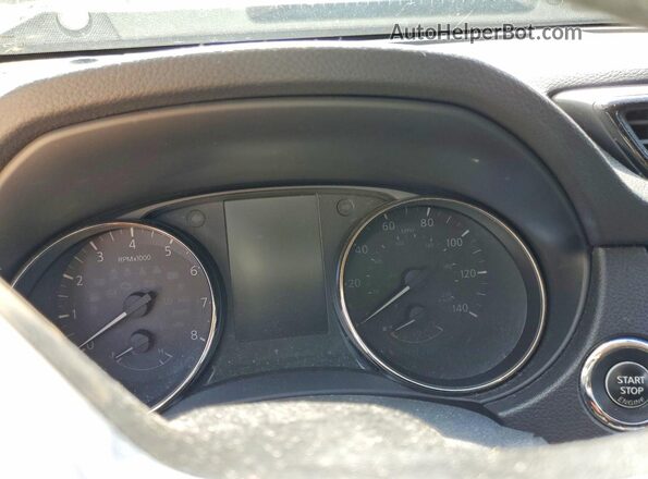 KNMAT2MV3HP582031 2017 NISSAN ROGUE Gray Instrument cluster view