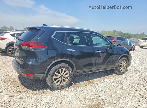 KNMAT2MV3JP507500 2018 NISSAN ROGUE Black Trasero derecho