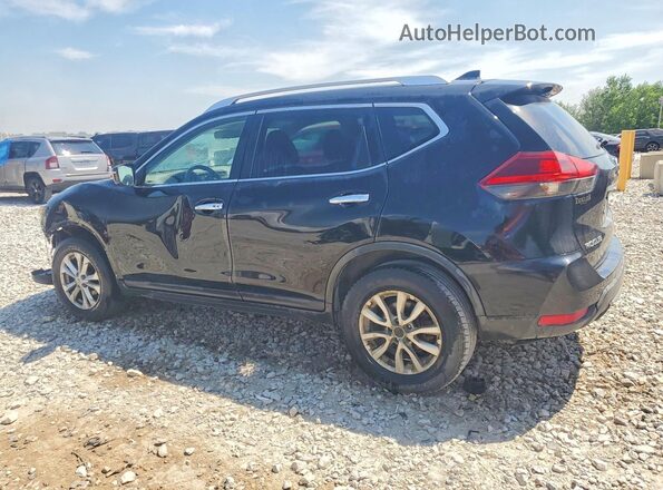 KNMAT2MV3JP507500 2018 NISSAN ROGUE Black Trasero izquierdo