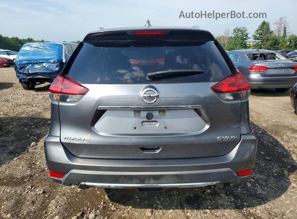 KNMAT2MV3JP510994 2018 NISSAN ROGUE Угольный Вид сзади