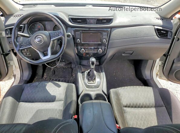 KNMAT2MV3JP530999 2018 NISSAN ROGUE White წინა პანელის ხედი