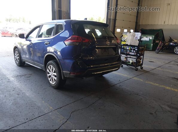 KNMAT2MV3JP552436 2018 NISSAN ROGUE Blue Հետևի ձախ
