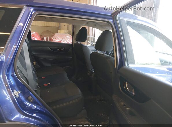KNMAT2MV3JP552436 2018 NISSAN ROGUE Blue VIN կոդի պիտակի տեսք