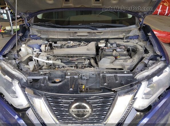 KNMAT2MV3JP552436 2018 NISSAN ROGUE Blue Հետևի տեսք