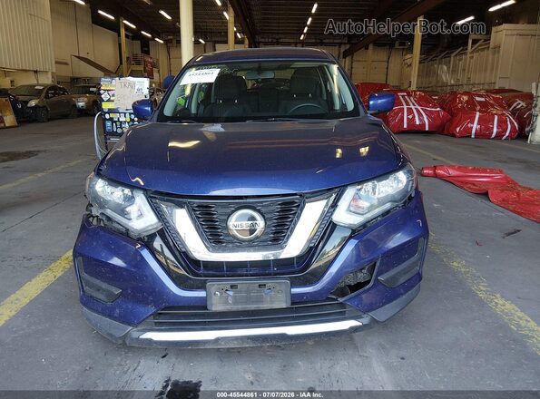 KNMAT2MV3JP552436 2018 NISSAN ROGUE Blue Սարքավորումների վահանակի տեսք