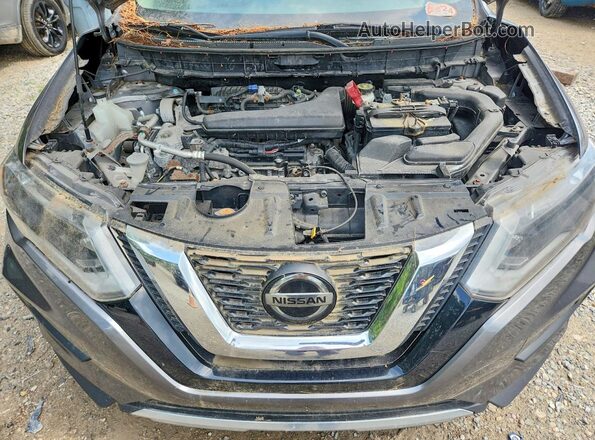 KNMAT2MV3JP565977 2018 NISSAN ROGUE Gray ძრავის განყოფილების ხედი