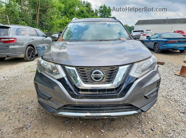 KNMAT2MV3JP565977 2018 NISSAN ROGUE Gray წინა ხედი